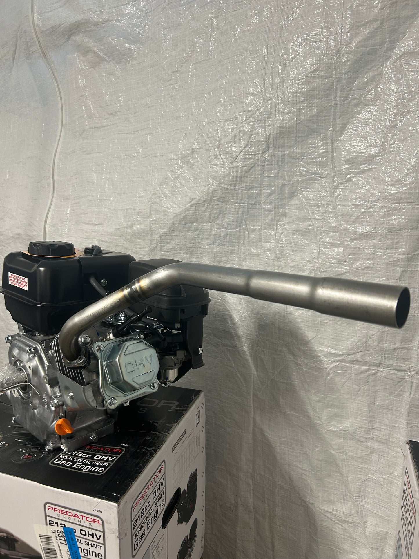Custom Minibike Exhaust
