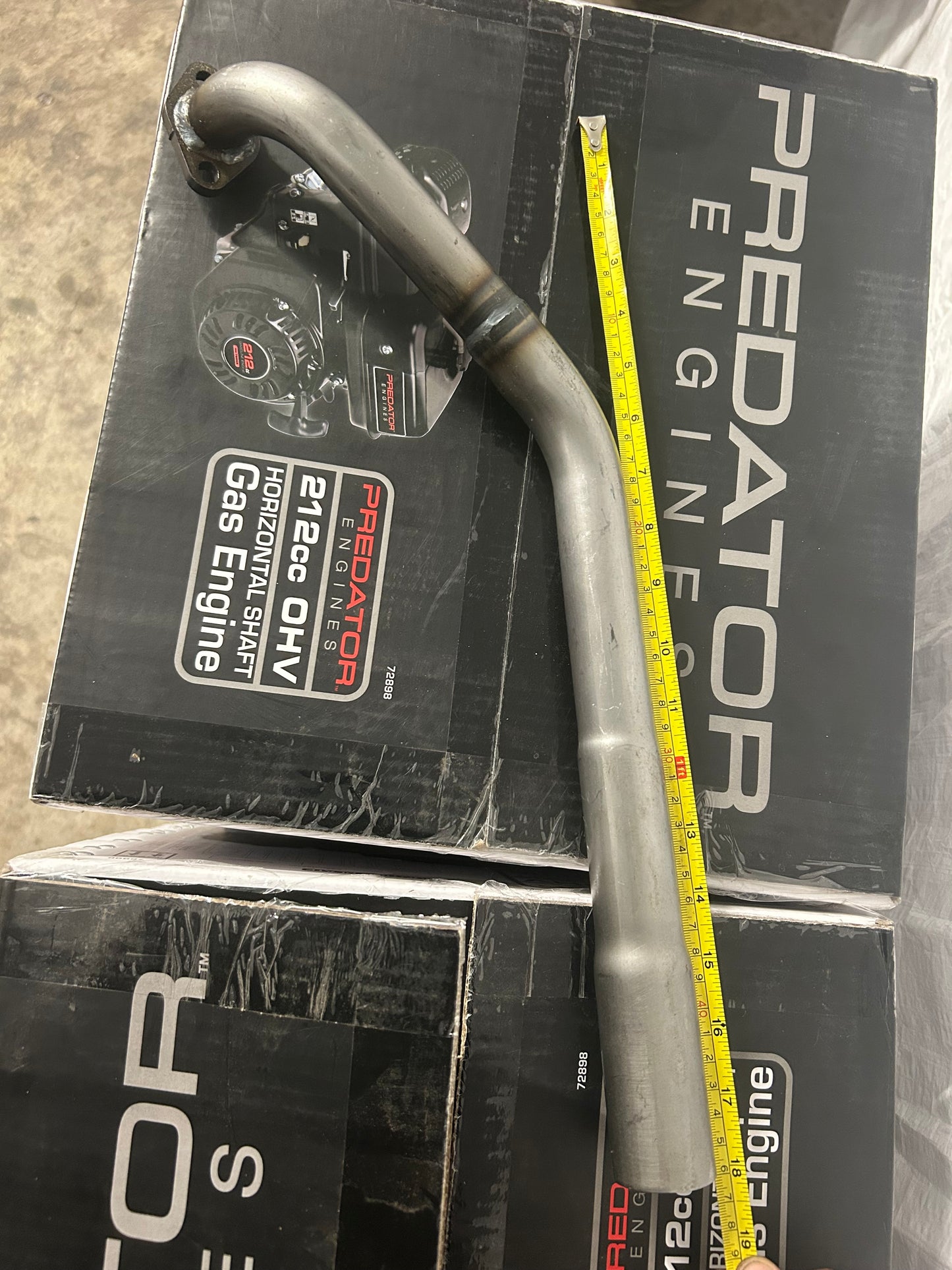 Custom Minibike Exhaust