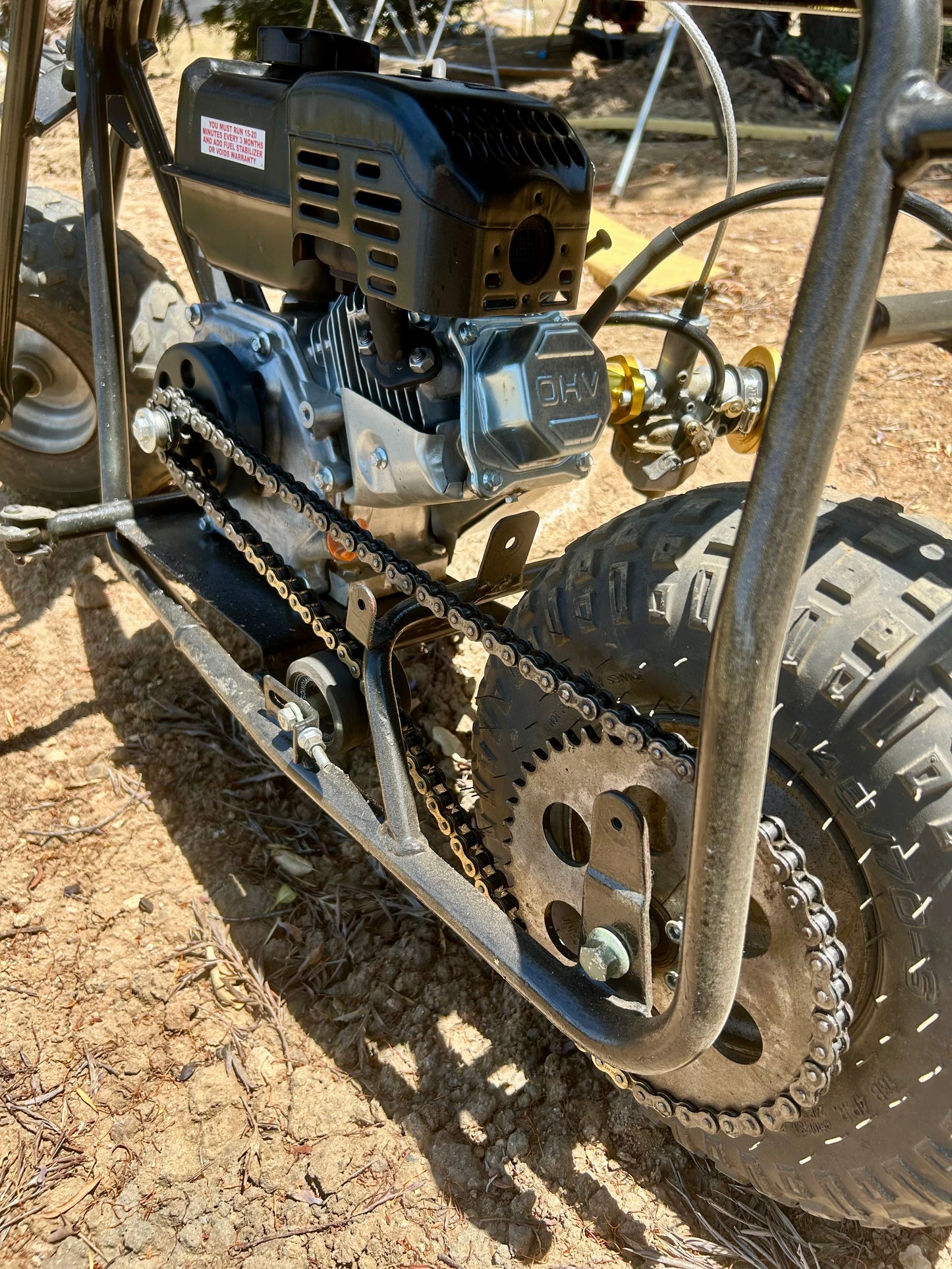 212cc Doodle Bug 30 (USED MINIBIKE) 55mph