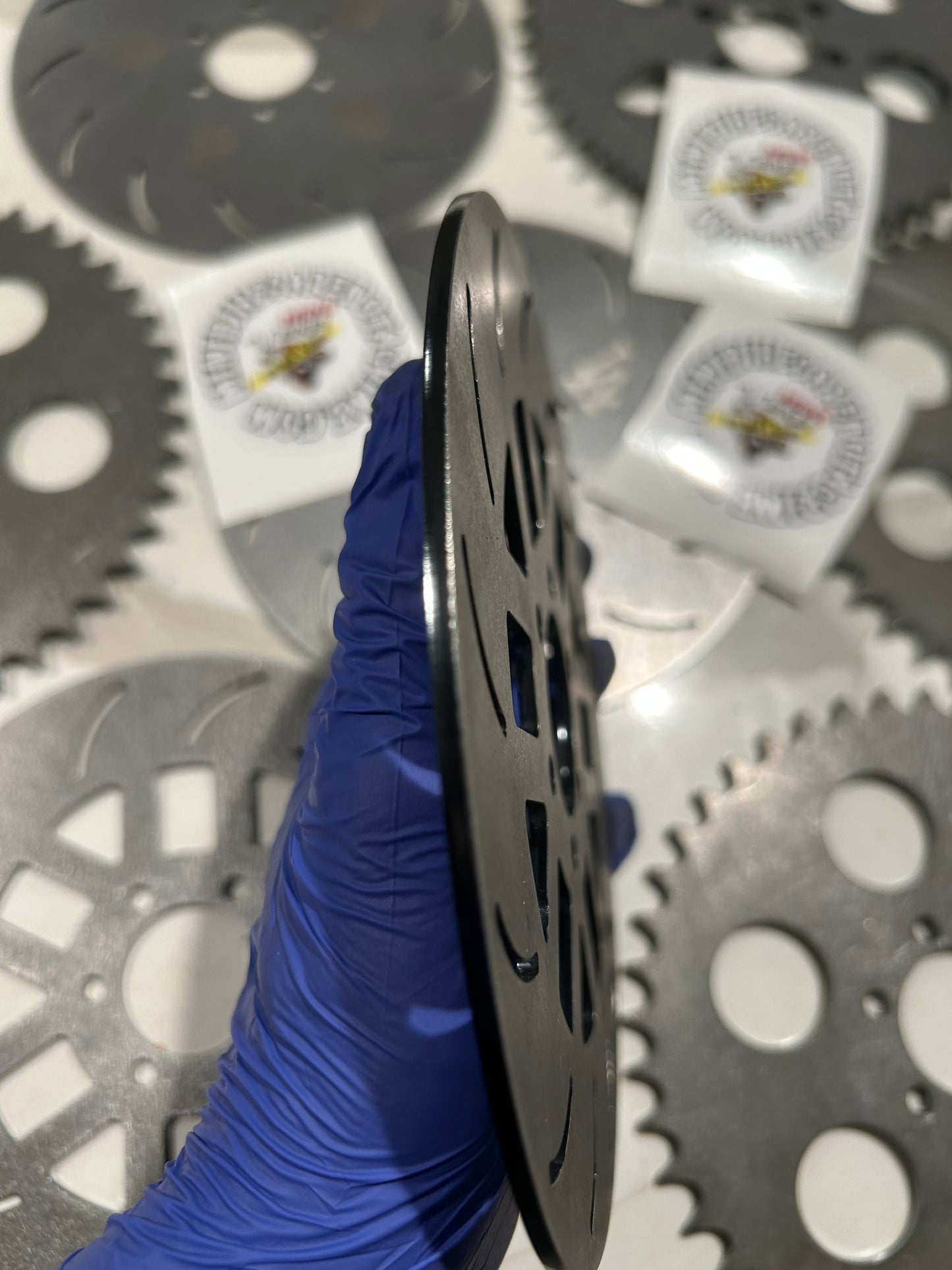 CUSTOM 6 HOLE BRAKE DISC MM80/DB30/MOTOVOX