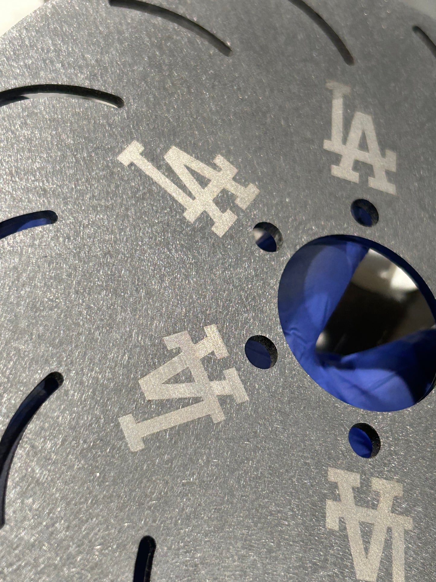 CUSTOM LA LOGO 6 HOLE BRAKE DISC MM80/DB30/MOTOVOX