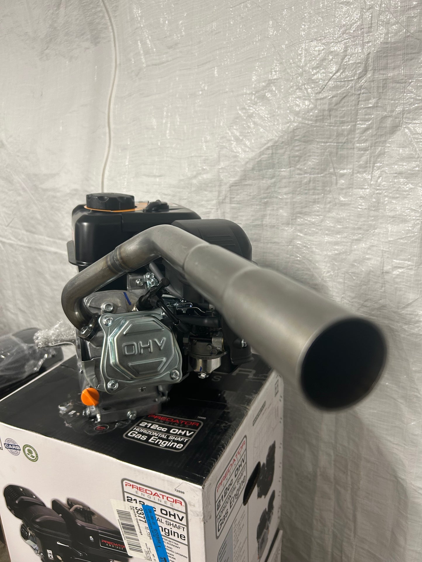 Custom Minibike Exhaust