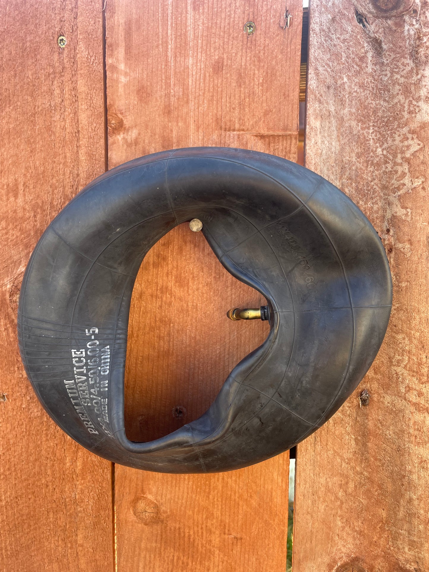 11x6.00-5 Inner tube(bent valve stem)