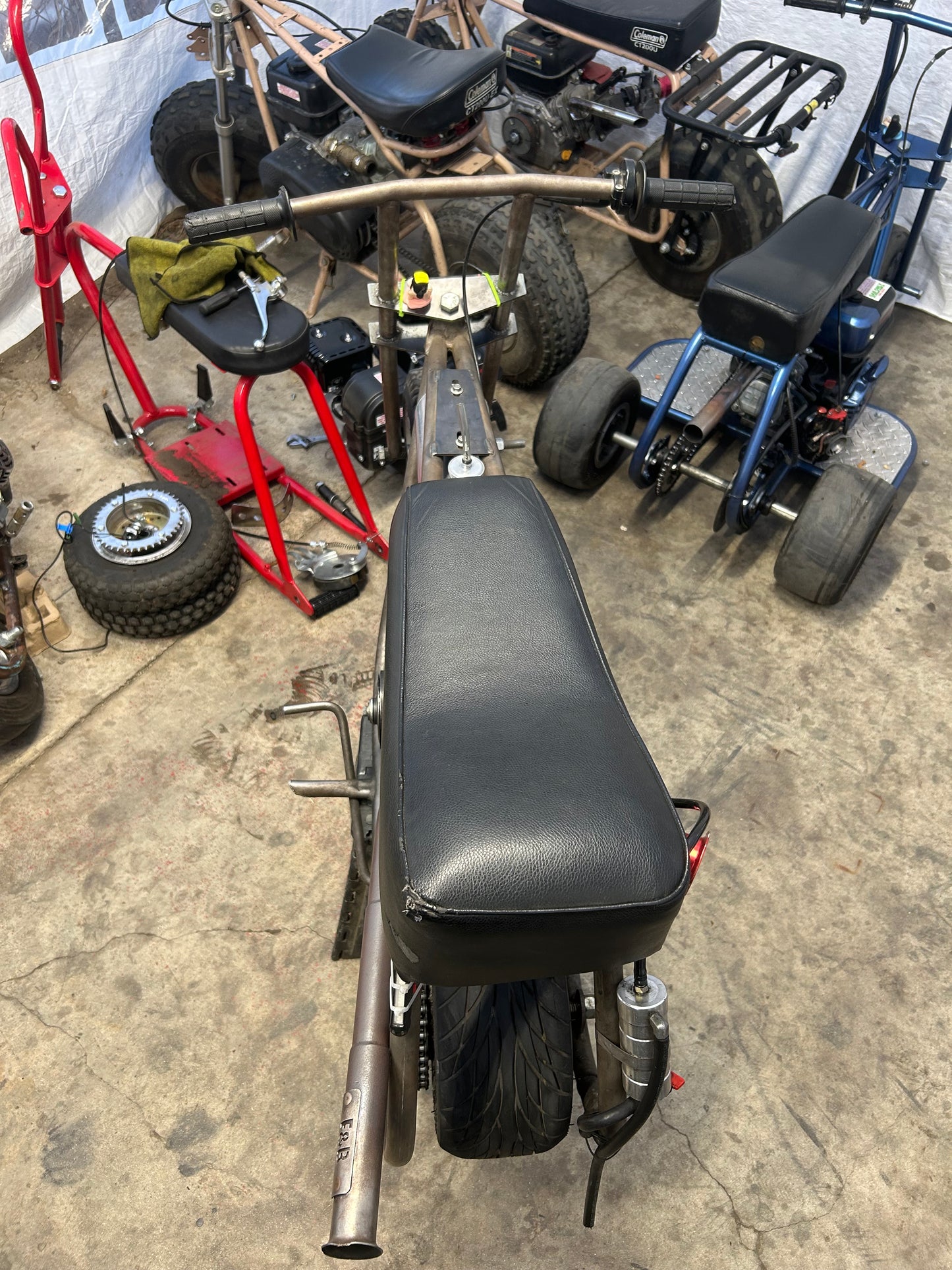 Fully built minibike (75+mph)