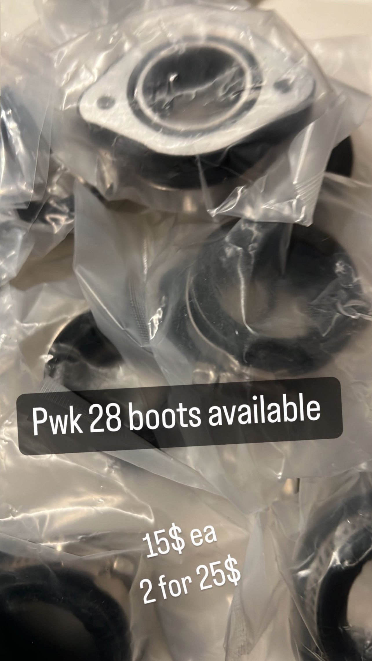 Boot for Pwk 21/24/26/28/30 (2 pack)