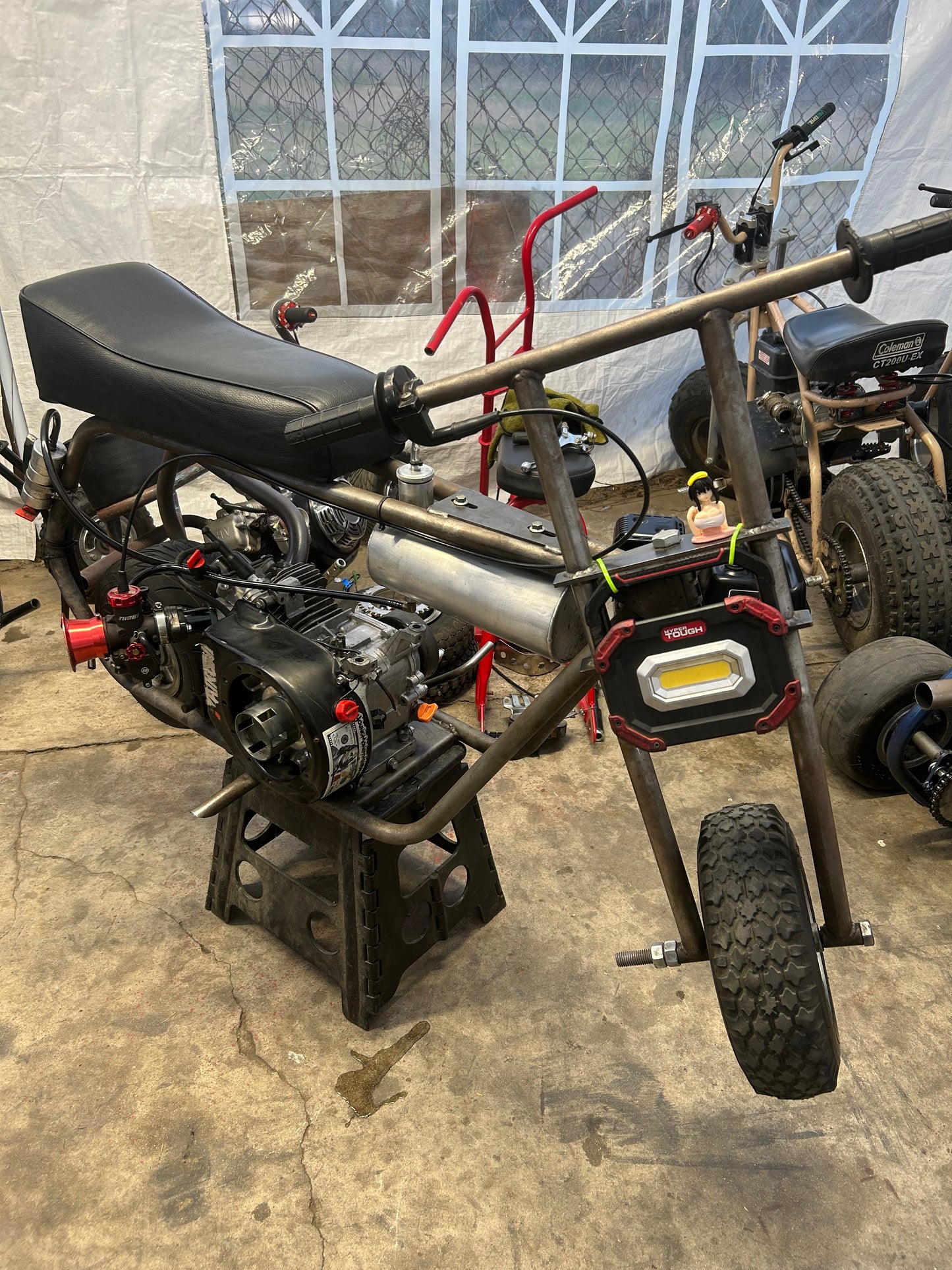 Fully built minibike (75+mph)