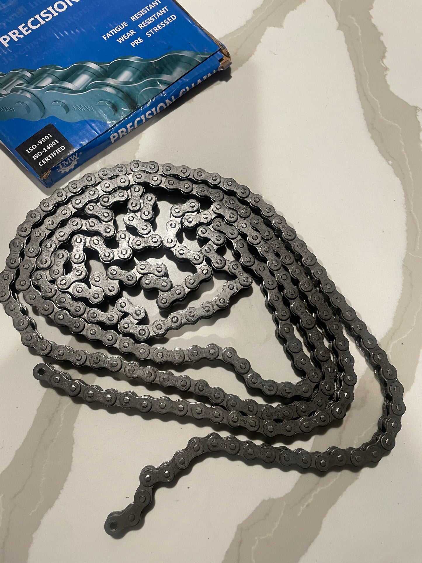 #40 chain (10 feet, extra master links)