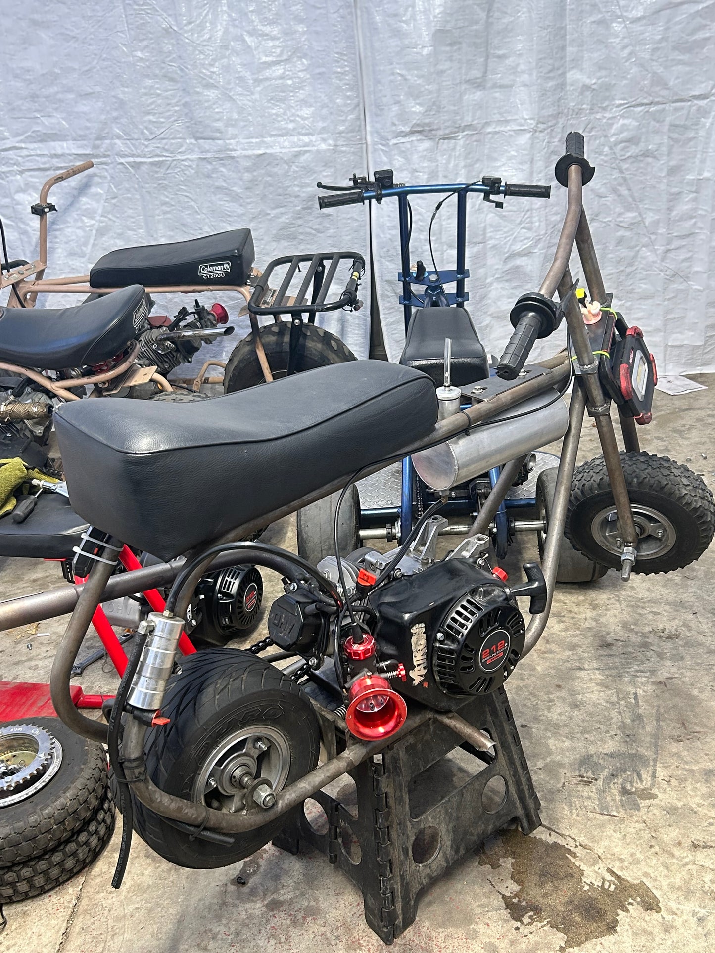 Fully built minibike (75+mph)